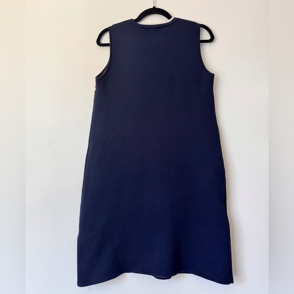 🍓Victoria Beckham, fruit pattern shift dress, s/s 17 in navy - Picture 11 of 14